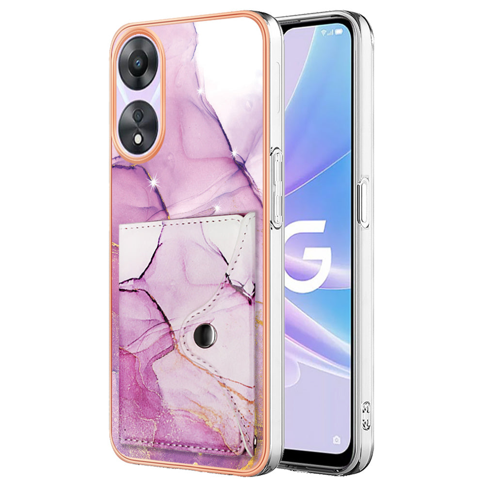 YB Leather Coating Series-9 for Oppo A78 5G / A58 5G Case Kickstand Leather+TPU Phone Cover YB Leather Coating Series-9 for Oppo A78 5G / A58 5G Case Kickstand Leather+TPU Phone Cover